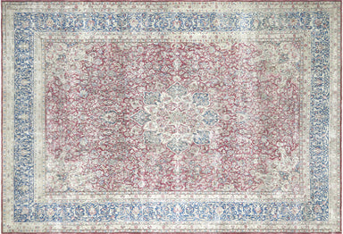 Vintage Persian Kerman Carpet - 10'11" x 16'