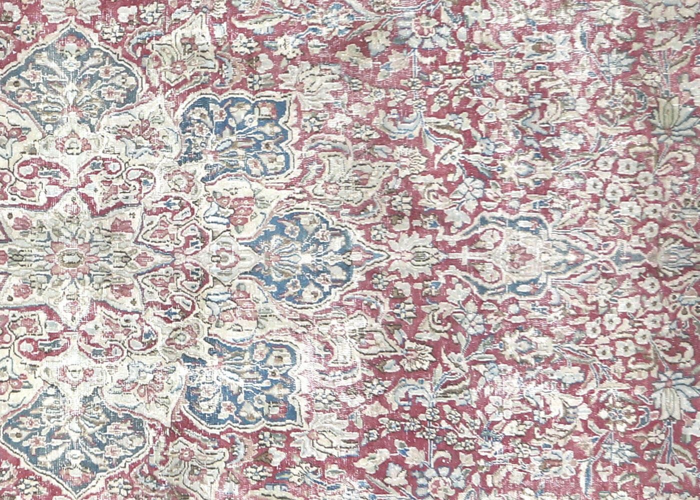 Vintage Persian Kerman Rug - 10'11" x 16'