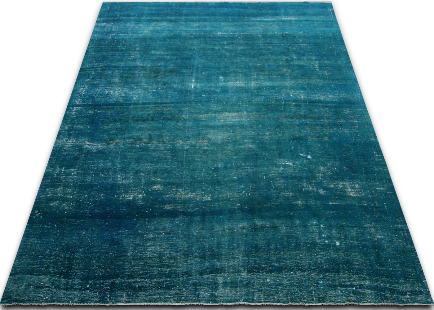 Vintage Persian Kerman Overdyed Rug - 9'2" x 14'