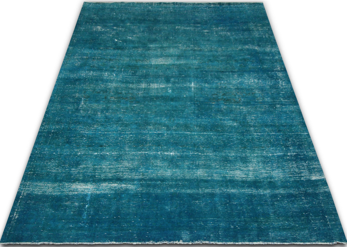 Vintage Persian Kerman Overdyed Rug - 9'2" x 14'