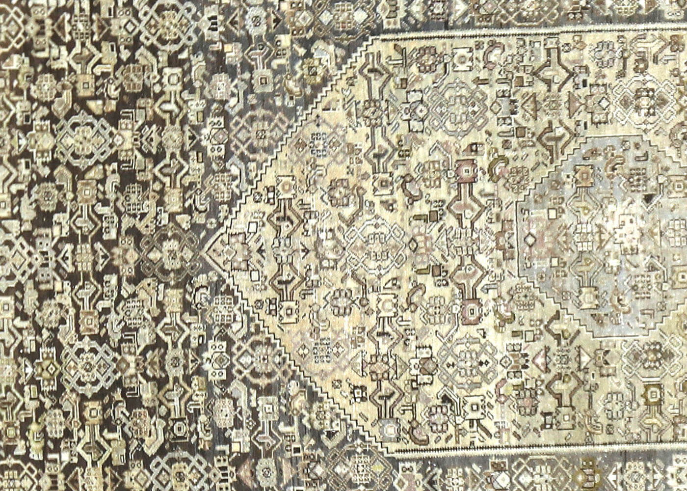 Semi Antique Persian Melayer Rug - 6'10" x 19'6"