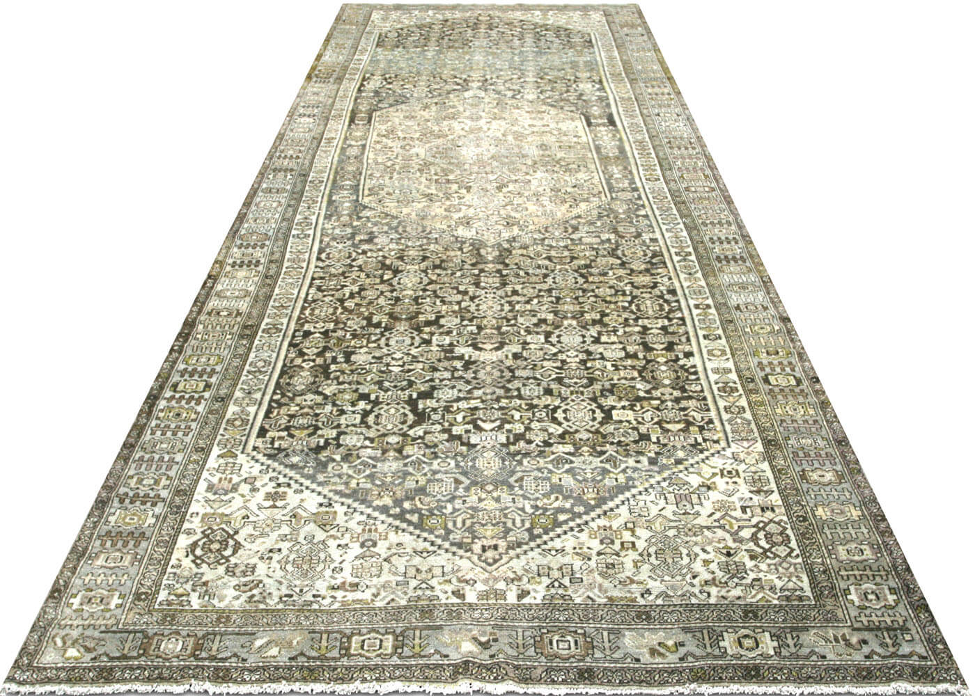 Semi Antique Persian Melayer Rug - 6'10" x 19'6"