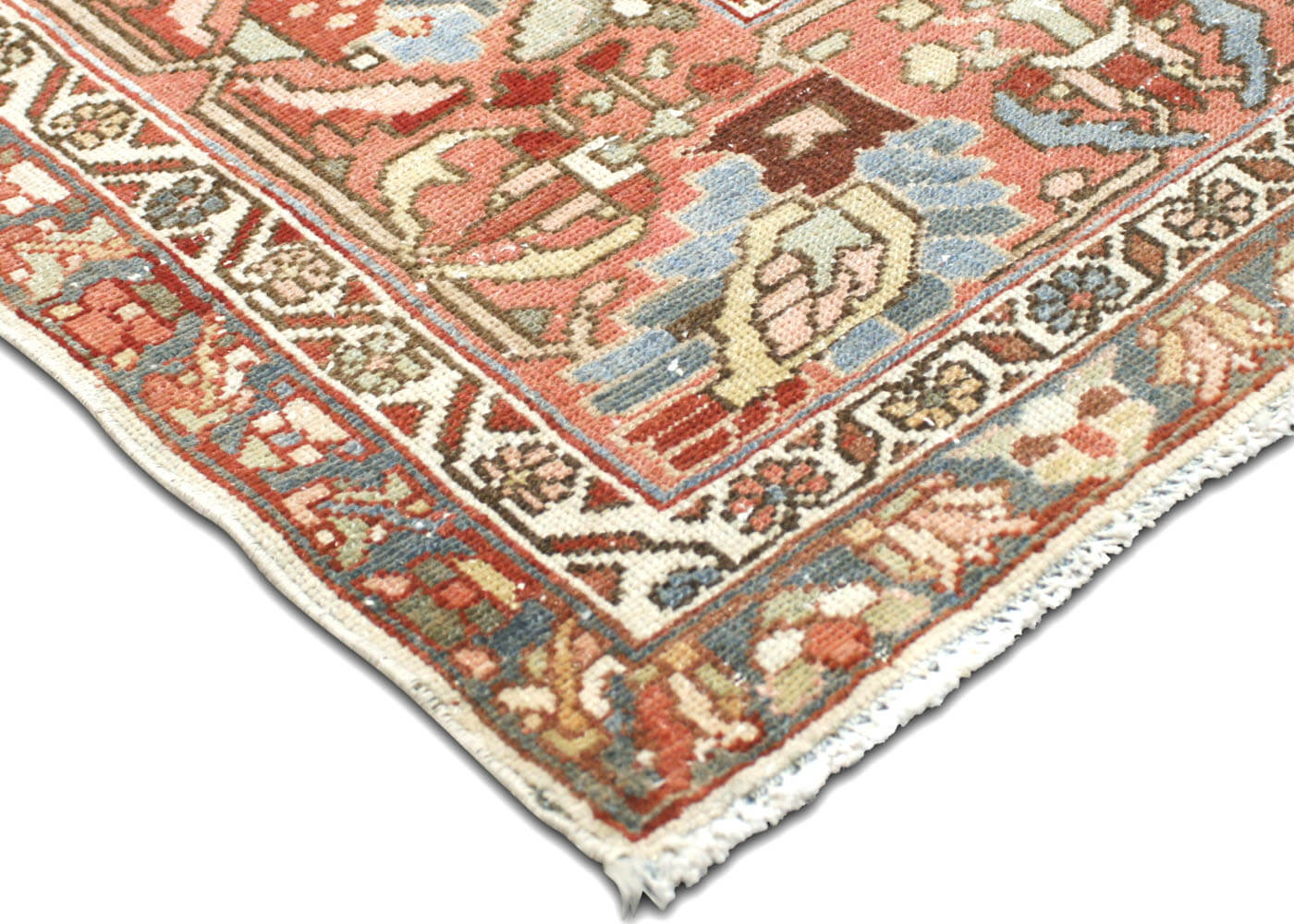 Semi Antique Persian Melayer Rug - 10'11" x 12'11"