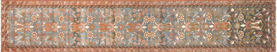 Semi Antique Persian Melayer Runner - 2'5" x 15'5"