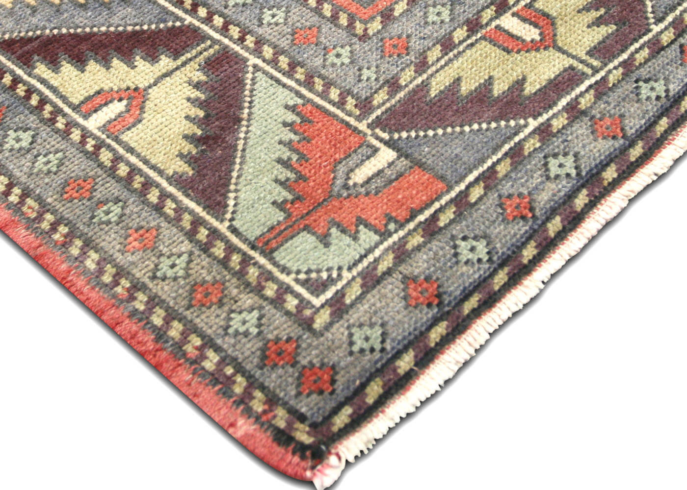 Vintage Turkish Oushak Rug - 5'1" x 12'1"