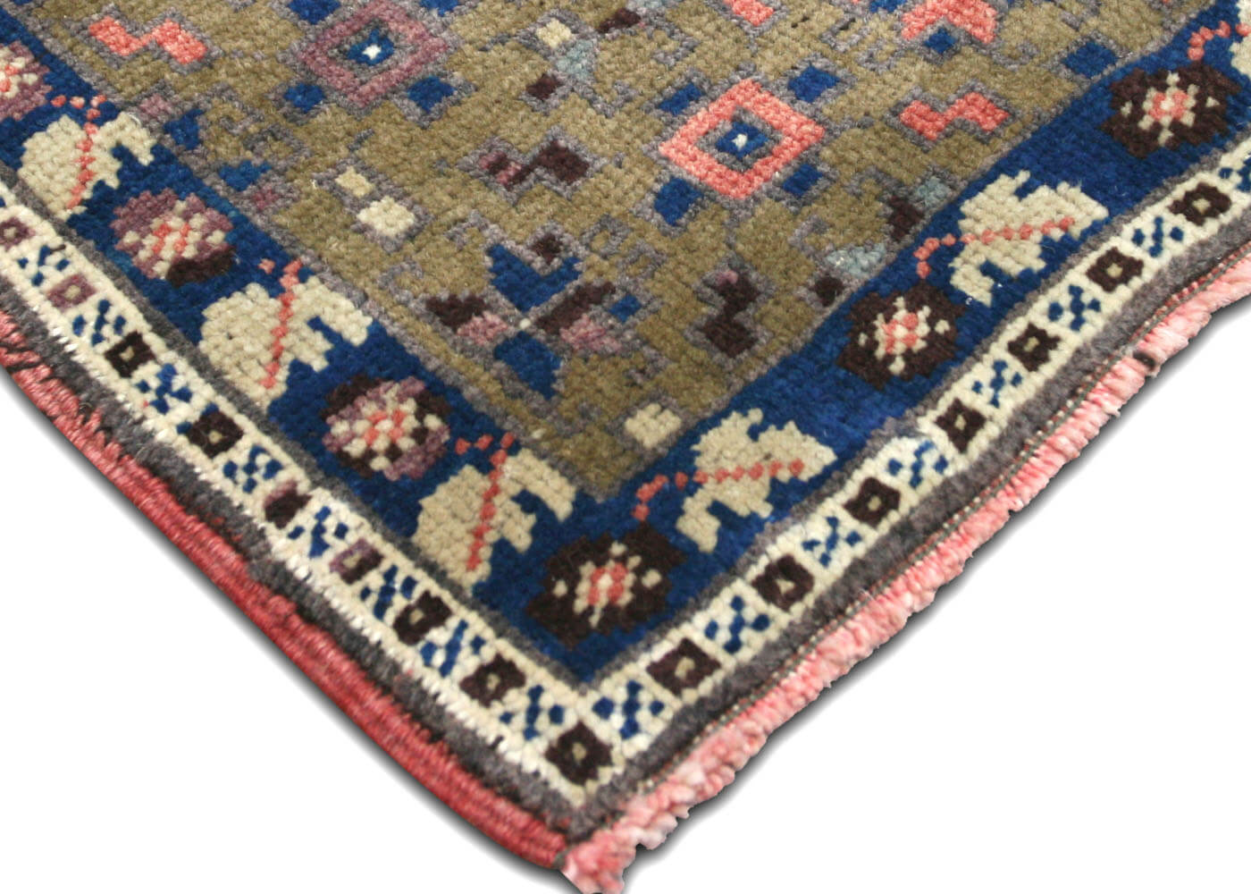 Vintage Turkish Oushak Rug - 5'5" x 10'11"