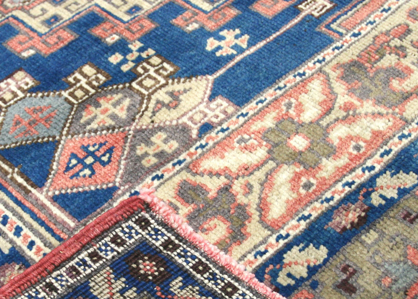 Vintage Turkish Oushak Rug - 5'5" x 10'11"