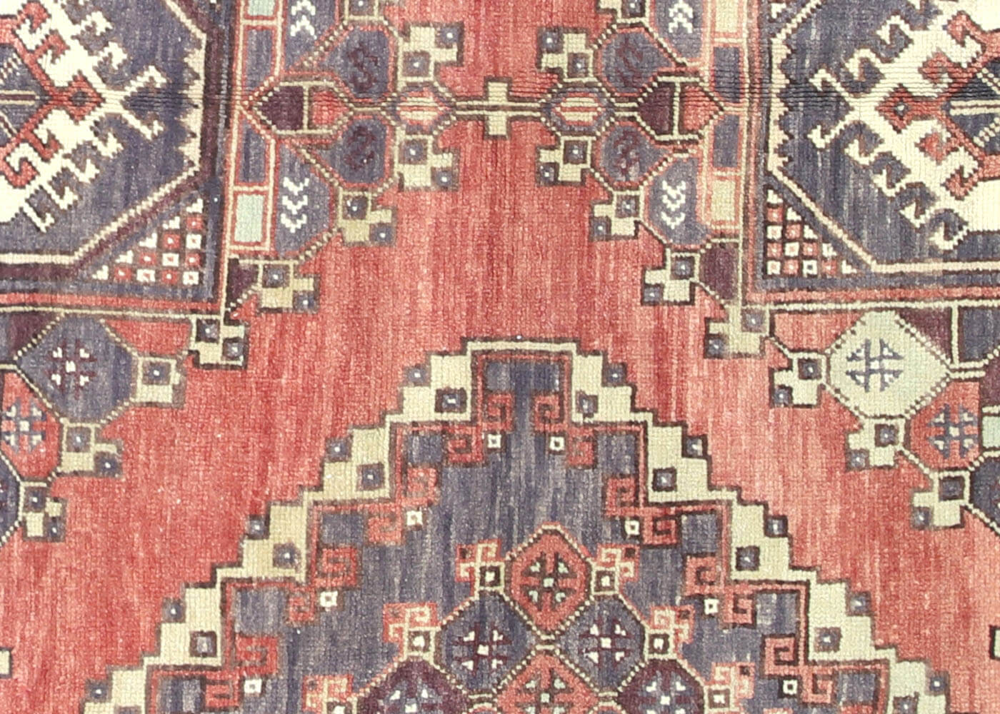 Vintage Turkish Oushak Rug - 5'3" x 11'6"