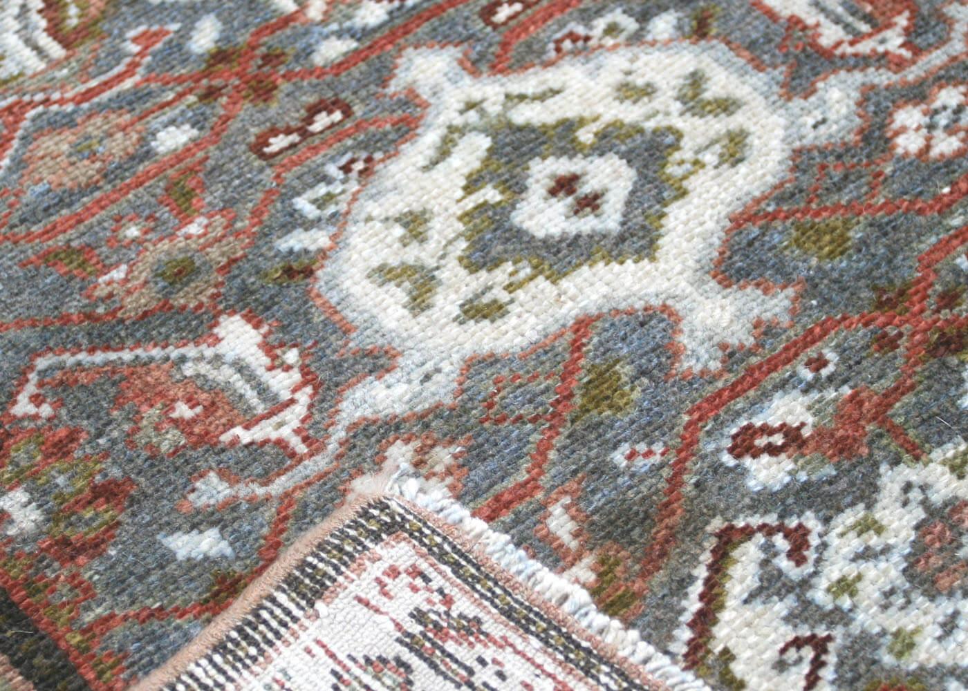 Semi Antique Persian Melayer Runner - 2'8" x 12'1"