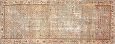Semi Antique Persian Melayer Rug - 6'8" x 16'8"