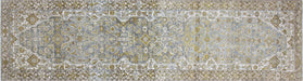 Semi Antique Persian Melayer Runner - 3'1" x 11'4"