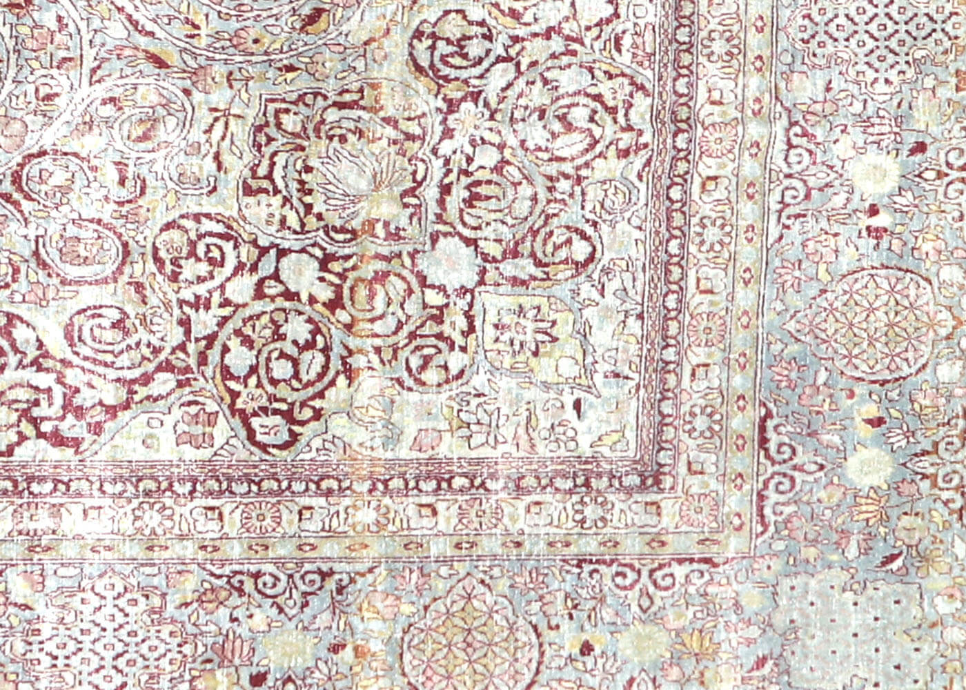 Semi Antique Persian Kerman Rug - 11'7" x 14'11"