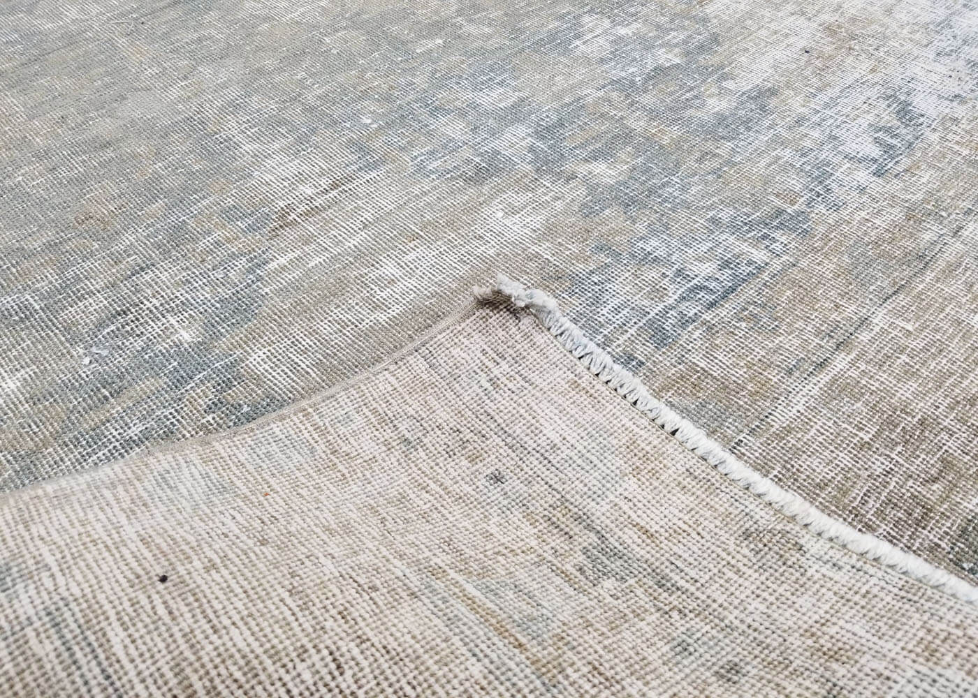 Semi Antique Persian Tabriz Rug - 5'9" x 10'4"