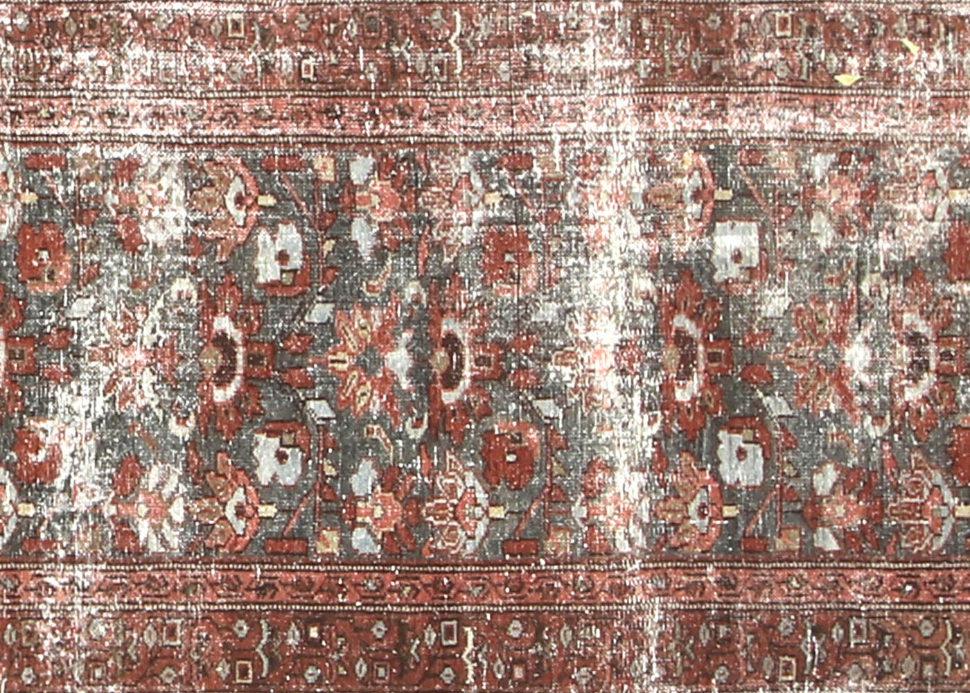 Semi Antique Persian Melayer Runner - 2'8" x 15'3"