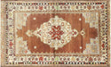 Vintage Turkish Oushak Rug - 3'9" x 6'1"