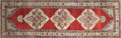 Vintage Turkish Oushak Runner - 3'5" x 10'8"