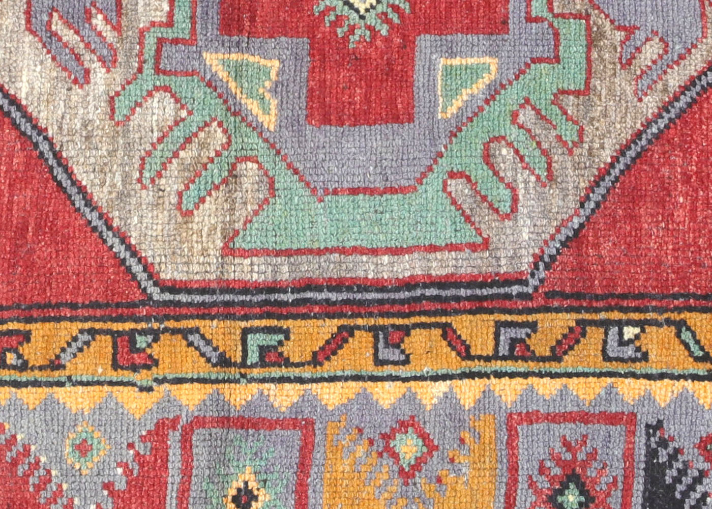 Vintage Turkish Oushak Rug - 3'5" x 6'6"