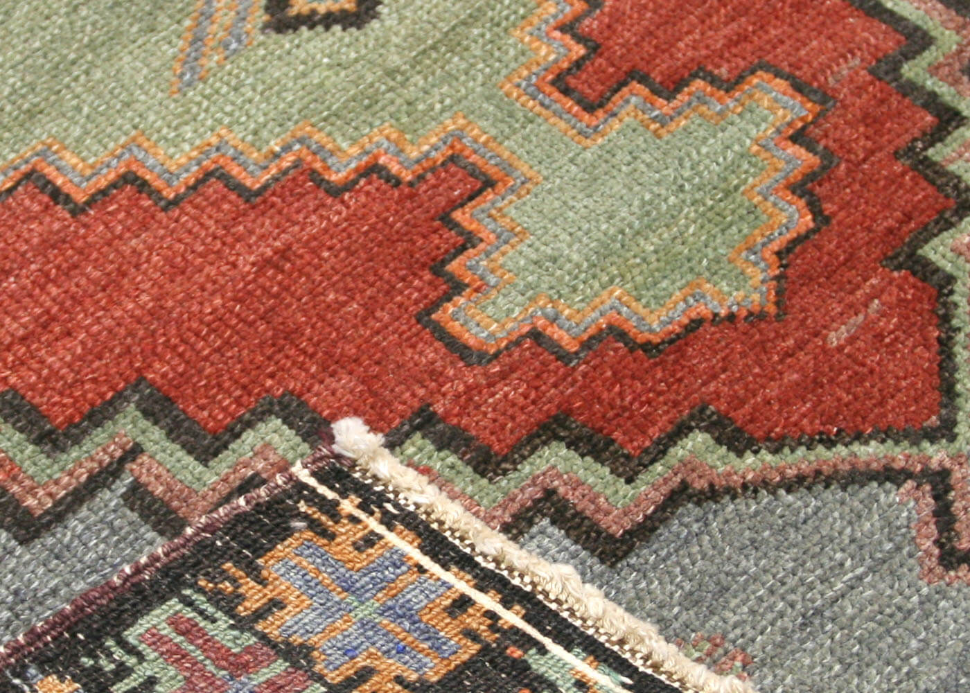 Vintage Turkish Oushak Rug - 2'8" x 4'2"
