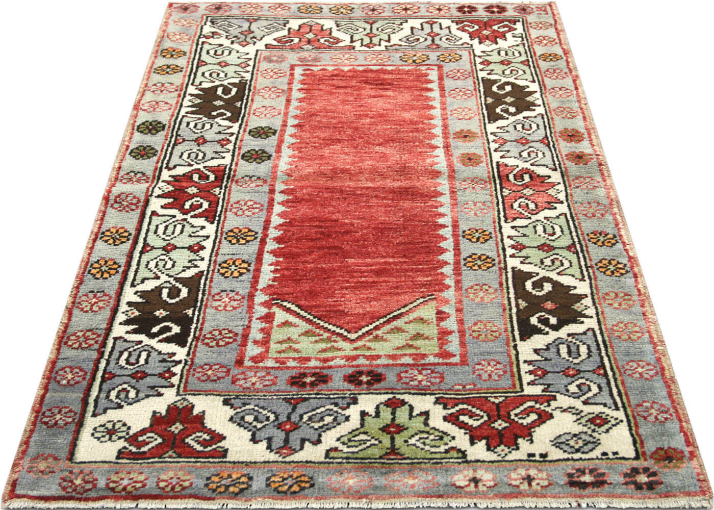 Vintage Turkish Oushak Rug - 2'9" x 4'5"