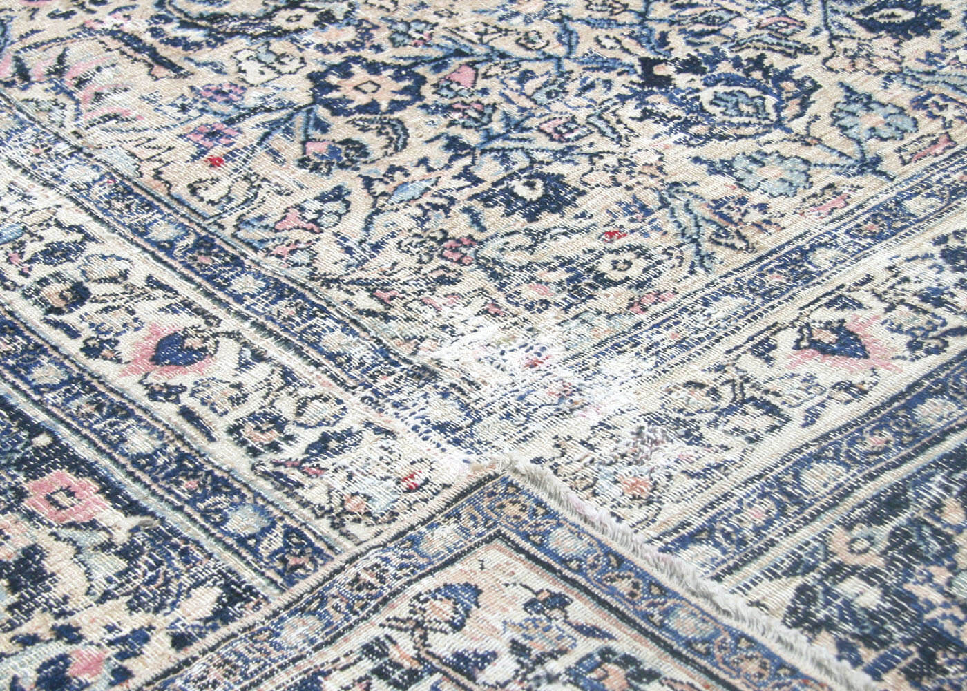Semi Antique Persian Meshed Rug - 8'6" x 12'4"
