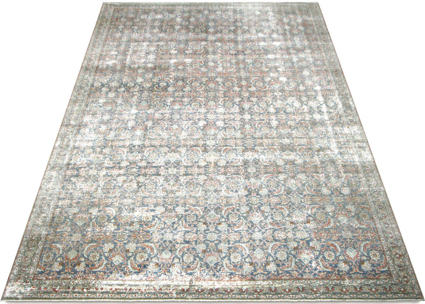 Semi Antique Persian Tabriz Rug - 8'3" x 12'2"