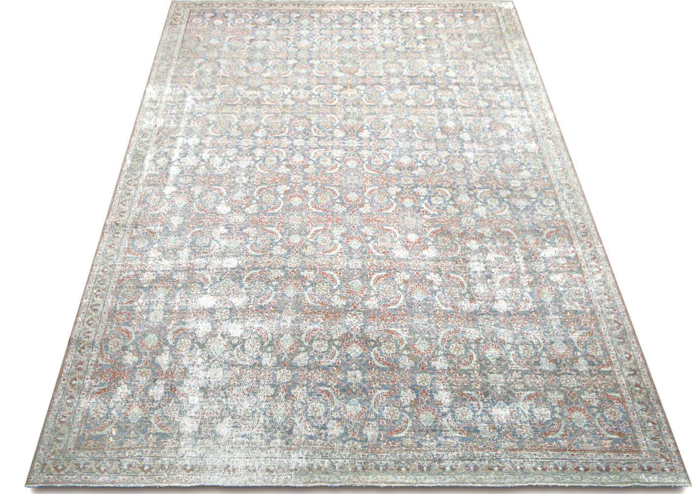 Semi Antique Persian Tabriz Rug - 8'3" x 12'2"