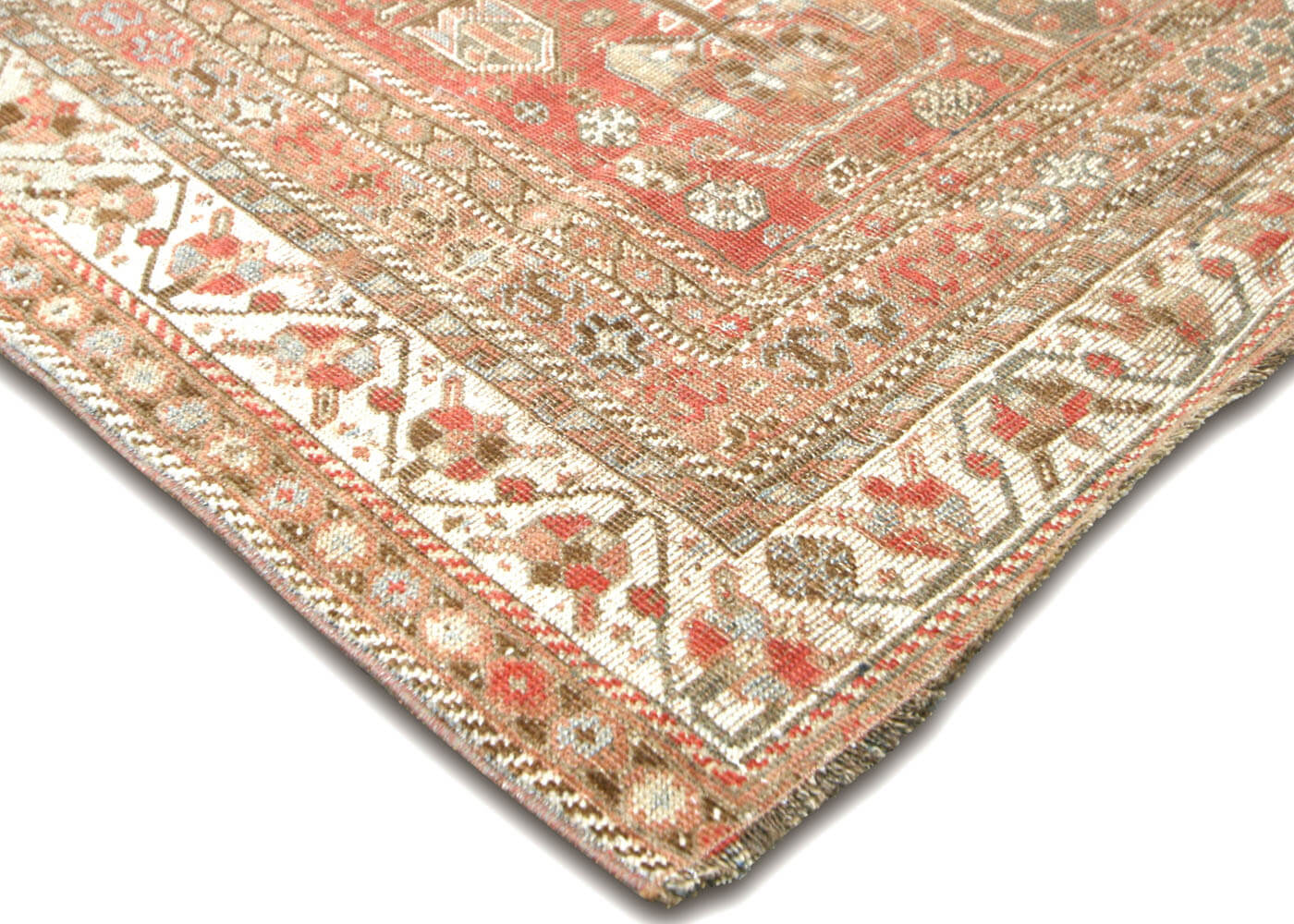 Antique Persian Shiraz Rug - 6'7" x 9'9"