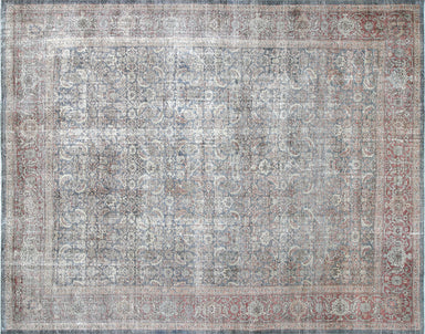 Semi Antique Persian Mahal Carpet - 10'1" x 12'9"