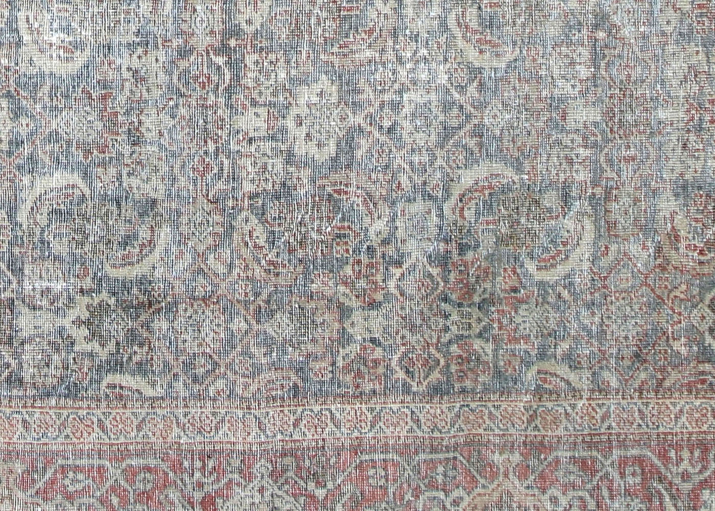 Semi Antique Persian Mahal Rug - 10'1" x 12'9"