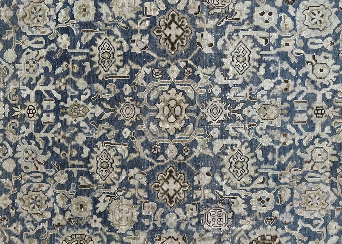 Semi Antique Persian Melayer Rug - 10'7" x 13'7"