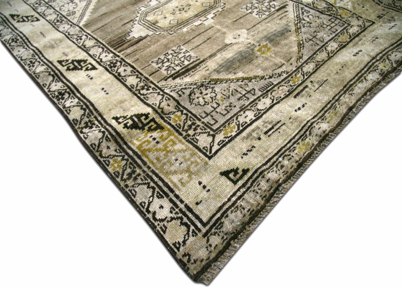 Semi Antique Persian Melayer Runner - 3'3" x 12'11"