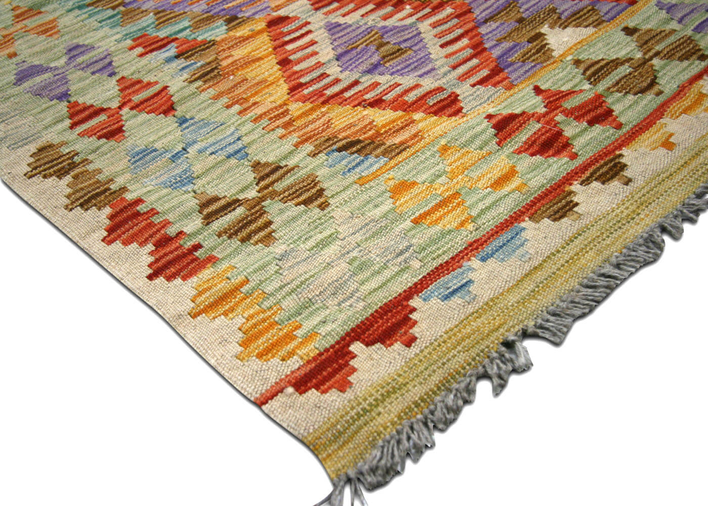 Vintage Afghan Maimana Kilim - 3'5" x 5'