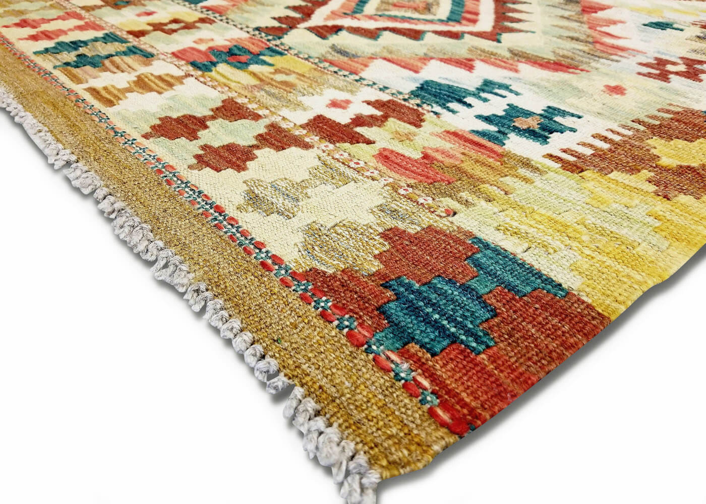 Vintage Afghan Maimana Kilim - 2'9" x 4'1"