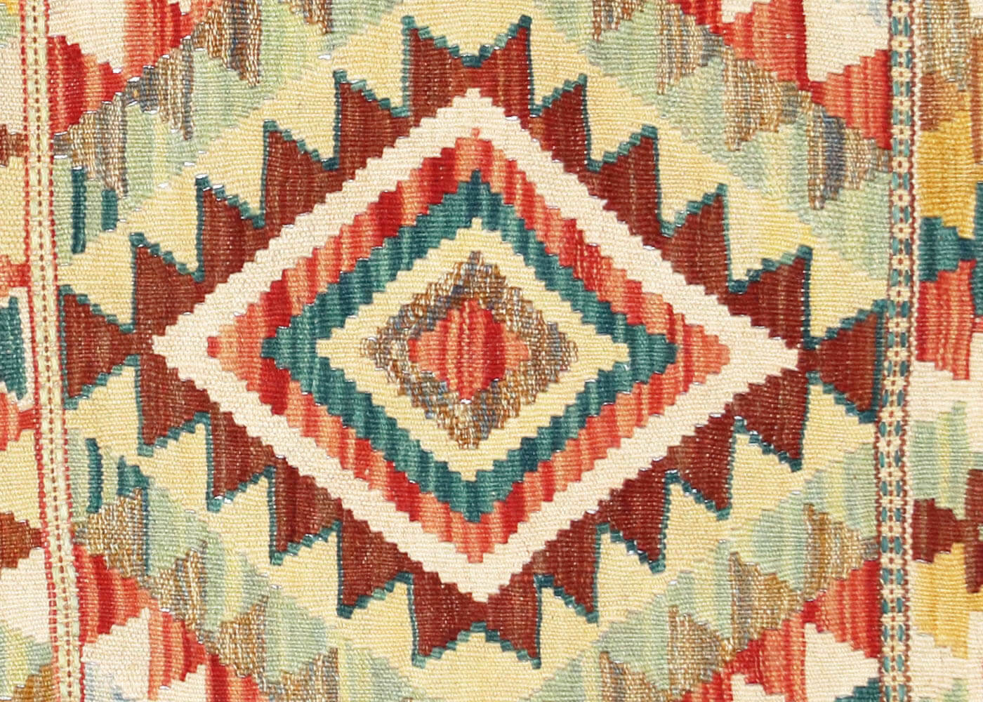 Vintage Afghan Maimana Kilim - 2'9" x 4'1"