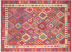 Recently Woven Afghan Maimana Kilim - 6'3" x 8'4"