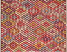 Recently Woven Afghan Maimana Kilim - 6'2" x 7'8"