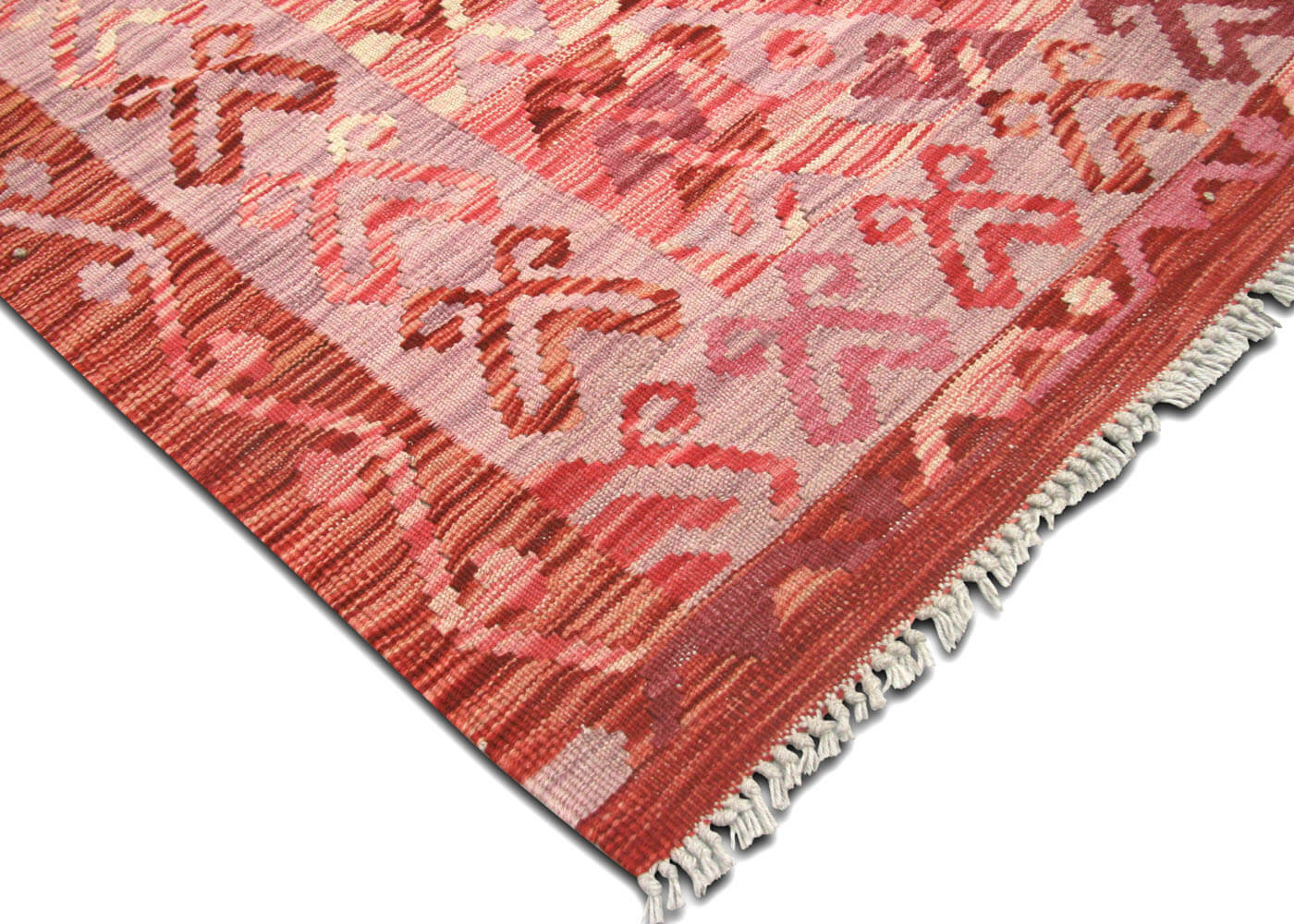 Vintage Afghan Maimana Kilim - 7'1" x 9'7"