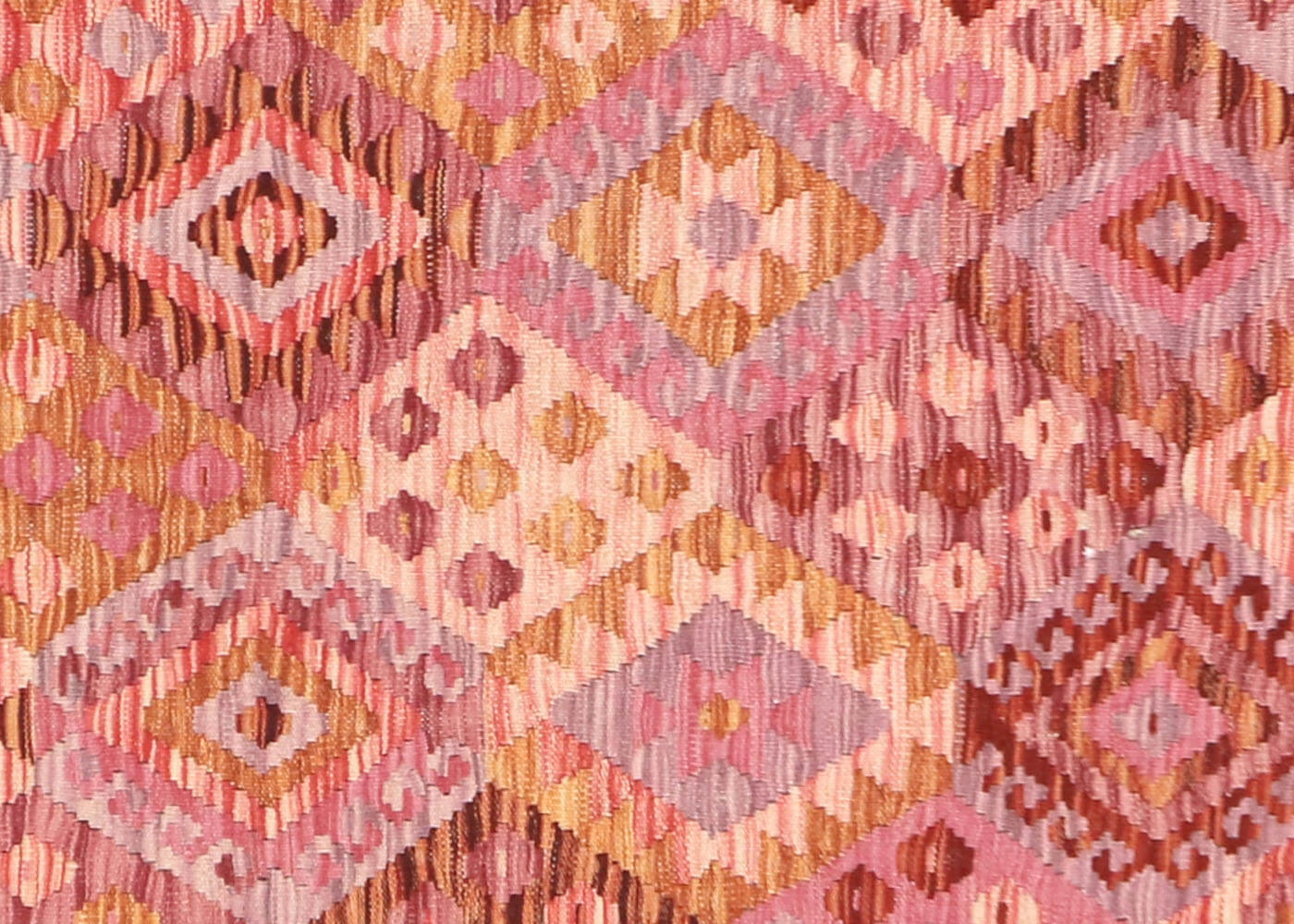 Vintage Afghan Maimana Kilim - 7'1" x 9'7"
