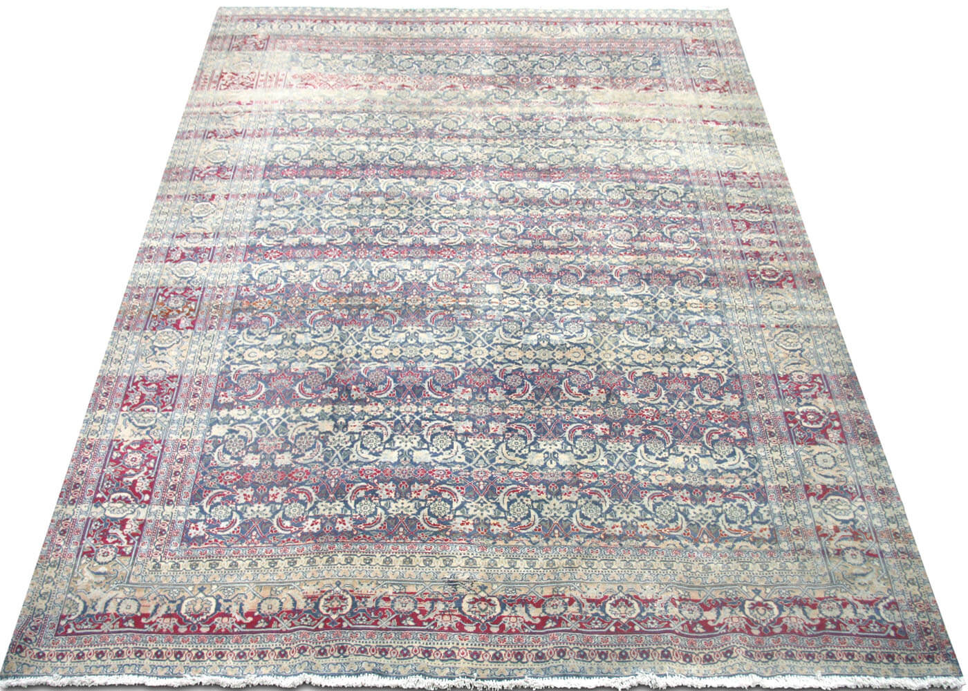 Semi Antique Persian Tabriz Rug - 8'11" x 12'5"