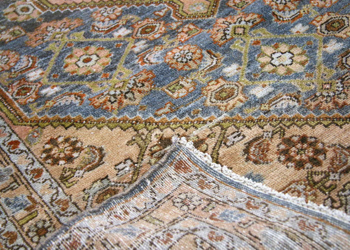 Antique Persian Melayer Runner - 3'1" x 15'11"