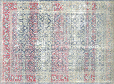Semi Antique Persian Tabriz Carpet - 9'2" x 12'3"