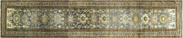 Semi Antique Persian Melayer Runner - 3'6" x 16'4"