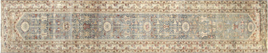 Semi Antique Persian Melayer Runner - 3'3" x 16'9"