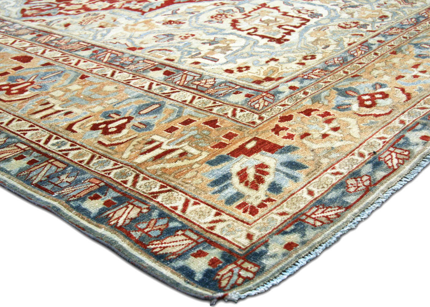 Semi Antique Persian Baktiari Rug - 11'9" x 16'7"