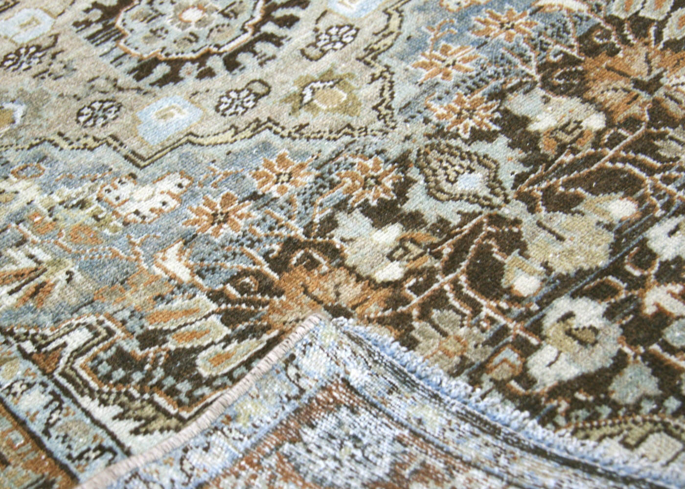 Semi Antique Persian Melayer Runner - 3'1" x 16'3"