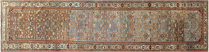 Semi Antique Persian Melayer Runner - 4'2" x 16'3"