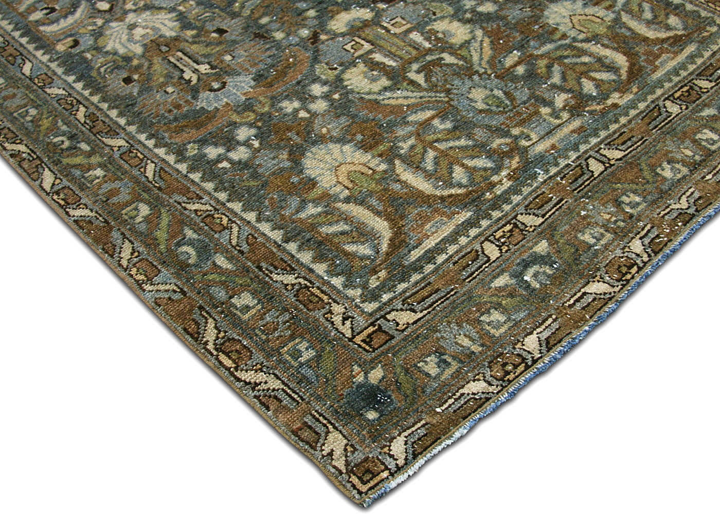 Semi Antique Persian Melayer Runner - 3'6" x 16'11"