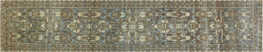 Semi Antique Persian Melayer Runner - 3'6" x 16'11"