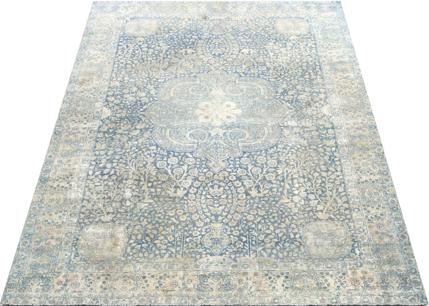 Semi Antique Persian Tabriz Rug - 8'3" x 11'3"