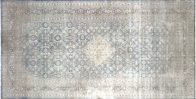 Semi Antique Persian Tabriz Rug - 12' x 23'3"